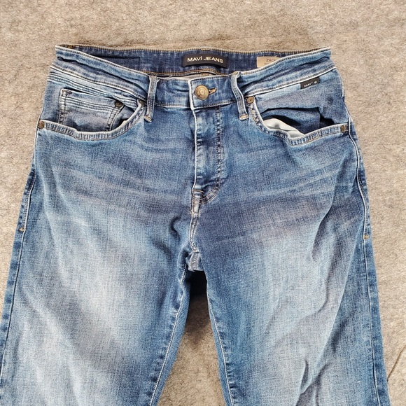 Mavi Jeans Men 29x30 Blue Zach Straight Leg Casual Preppy Denim Outdoor Workwear - Picture 2 of 12